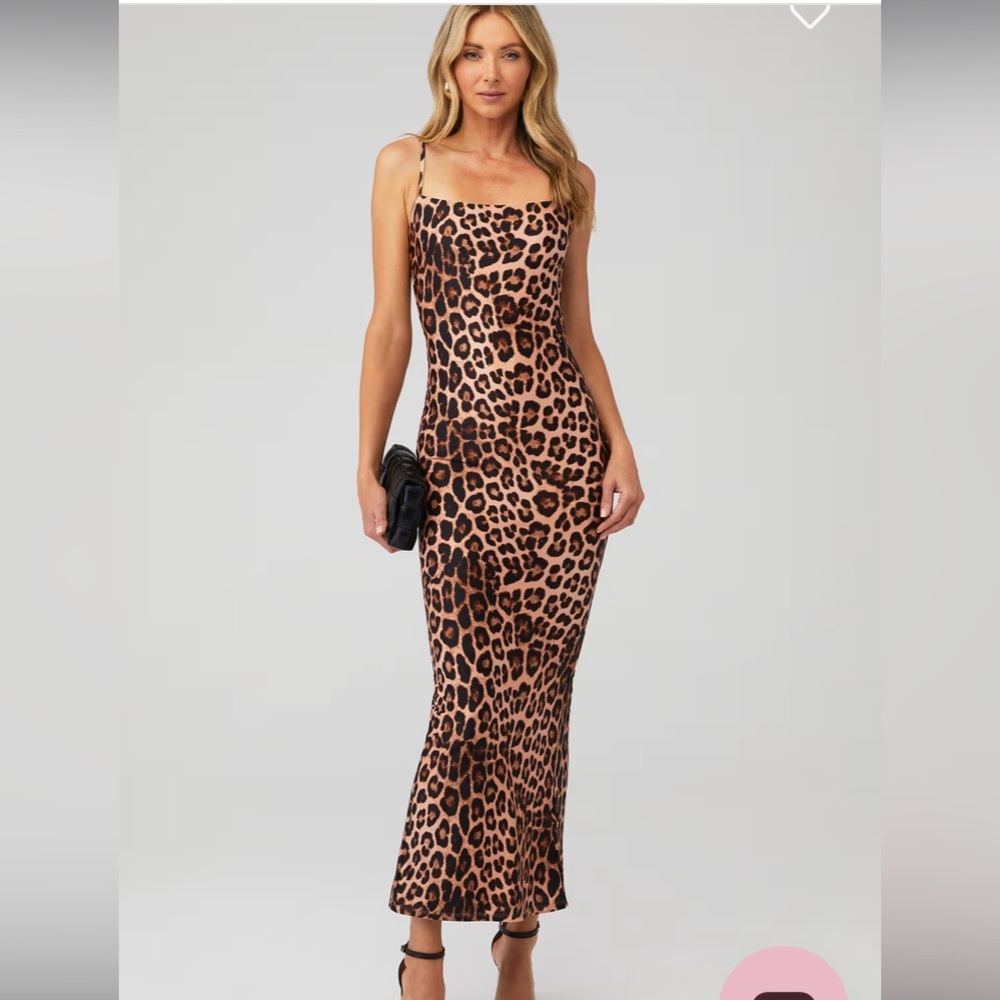 Good American Leopard slip dress ( Almost free dress)